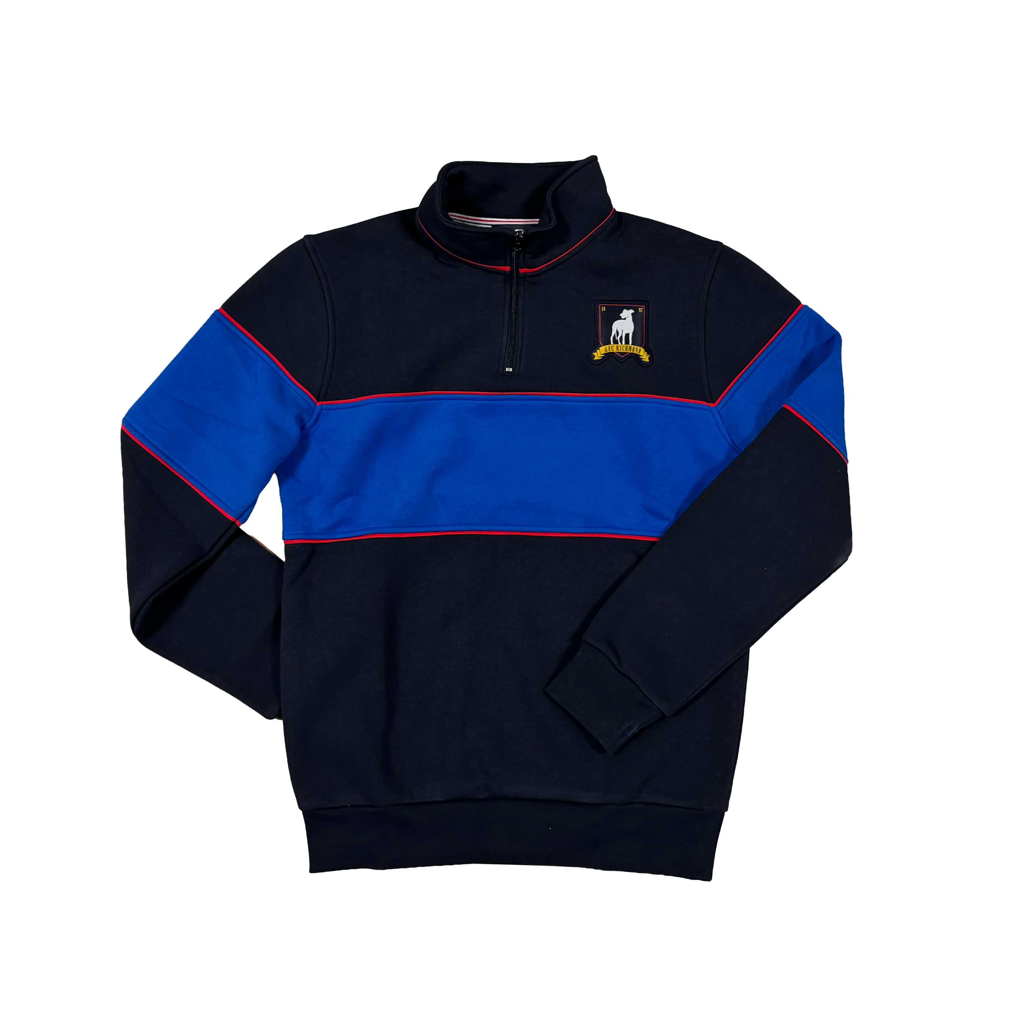 Quarter Zip AFC Richmond Club Stripe - Image 3