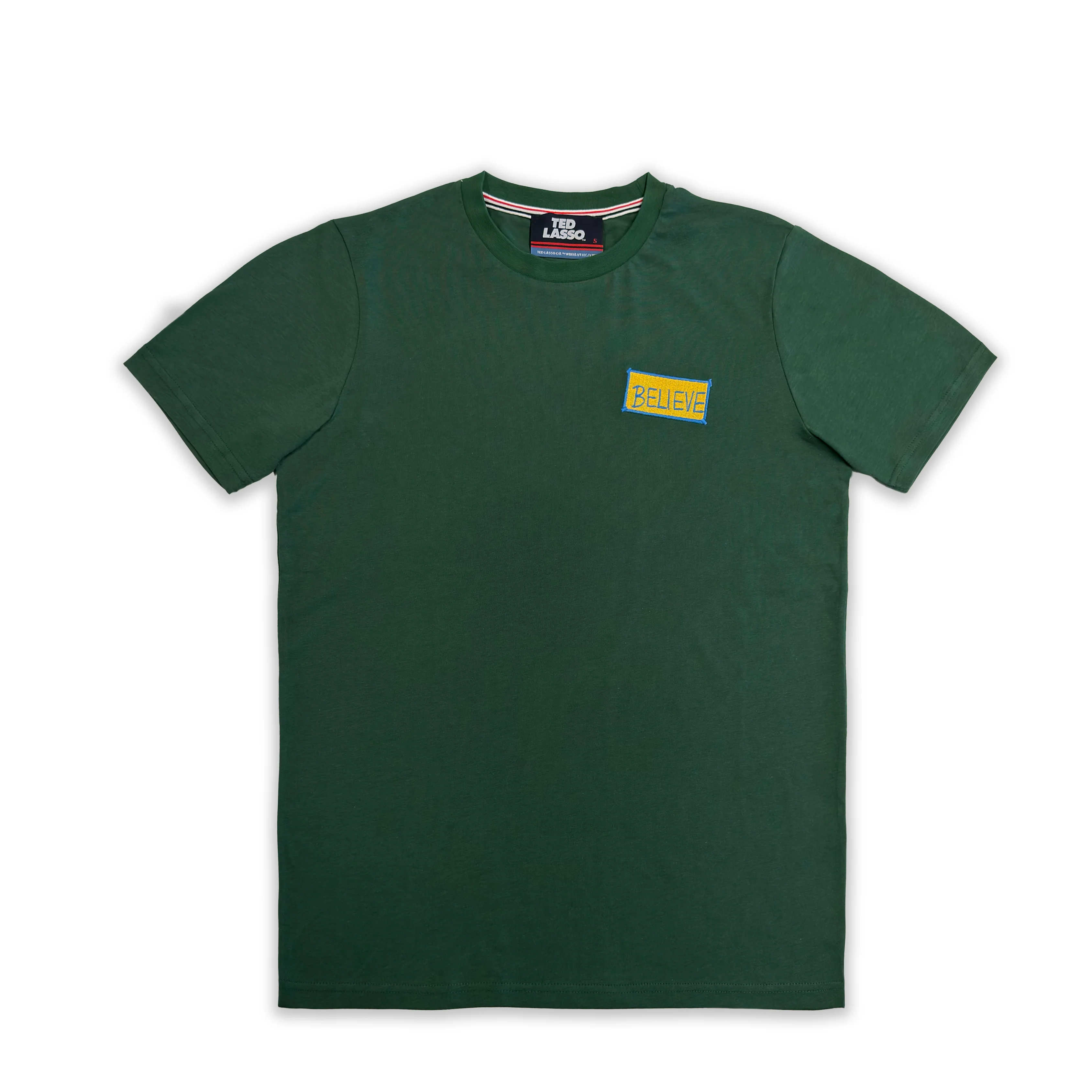 T-shirt Embroidered Believe Sign - Image 2
